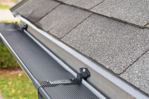 Rain Gutter Cover Installation in Greenville