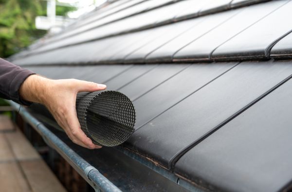 Gutter Mesh Installation in Greenville